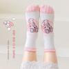 Otoño e invierno nuevos calcetines de algodón para niños caricatura corazón dulce medias de bebé cómodos lindos clase a calcetines de algodón para bebé al por mayor