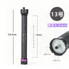 Patrón de Fibra de Carbono Varilla Caliente Extensible de 12.5 cm con Agujero Único/Doble Rizador de Cabello Máquina Rizadora de Cabello Digital Universal