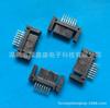 Los fabricantes suministran Asiento macho SATA7P Cable de soldadura de remachado 7p Disco duro HDD SATA 7p enchufe directo 90 grados SMT