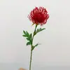 Flores de Almofada Agulha Sul-Africanas Artificiais, Crisântemos Fogos de Artifício, Flores de Teto para Casamento, Decoração de Casa, Crisântemos Chama, Exclusivo Transfronteiriço da Amazon