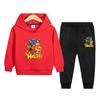 Traje para Niño Primavera y Otoño 2024 Otoño Nuevo Sudadera Deportiva con Capucha de Dos Piezas para Niños Ropa de Otoño Guapa para Niño