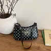 2026 Verão Nova Bolsa Bolsa de Bolinhas Feminina Tendência Estilo Coreano Nicho Bolsa de Ombro Único de Axila Versátil Moda Atacado Bolsas Femininas