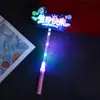Barra Luminosa de Mano Accesorios de Ambiente Feliz Cumpleaños Arreglo de Ambiente Luminoso Aro para el Pelo con Purpurina para Niños y Niñas