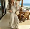 Conjunto de chaqueta bomber con capucha y pantalones anchos casuales, ropa de mujer de comercio exterior europeo y americano transfronterizo, popular en AliExpress