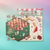 Pegatinas Grandes de Paisajismo Nuevas Pegatinas de Escena Miniatura Apilables Pegatinas de Cabaña Estéreo Descompresión Pegatinas de Paisajismo Hechas a Mano para Niños