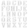 Cross-border hot-selling bordado cor combinação de letras em inglês patch bordado inglês adesivos decorativos roupas DIY adesivos de pano