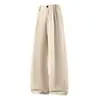 26 Novas Calças Casuais Largas e Soltas Masculinas Primavera/Verão Estilo Hong Kong, Calças de Terno Tendência Estilo Japonês com Caimento de Seda Gelada