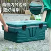 Caja Refrigeradora Aislada para Puestos, Refrigerador de Coche de Gran Capacidad, Caja para Mantener Fresco en Camping al Aire Libre, Caja para Pesca en el Mar, Caja Especial Compartimentada para Uso de Vendedores