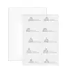 Papel para Impresión Auto-Adhesivo A4 Avery Etiqueta Semi-Brillante Etiqueta de Papel para Impresión Láser Rápida
