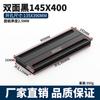 Caja Roscada de Aleación de Aluminio con Cepillo, Cubierta de Agujero Roscado para Mueble de TV, Cubierta Decorativa para Escritorio de Escritorio, Cubierta Cuadrada