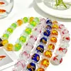 Cesta de peixe pequena contas de vidro DIY pulseira de contas fofa feita à mão acessórios contas soltas de vidro lampwork em estoque atacado