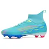 Comercio Exterior Venta al por Mayor de Zapatos de Fútbol para Hombres y Mujeres, Zapatos Deportivos con Tacos Juveniles para Césped Artificial, Zapatos Especiales para Entrenamiento de Competición para Adultos