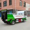 Vehículo de transferencia de basura de ocho compartimentos y cuatro ruedas propiedad comunidad saneamiento limpieza de basura vehículo de transferencia de clasificación de basura
