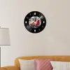 Relógio de parede de arte para casa moderna sala de estar quarto relógio de parede decoração de parede movimento silencioso sem tique-taque