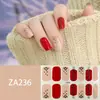 ZA - Adhesivo para uñas blanco sin hornear, totalmente impermeable, parche para decoración de uñas, sensación avanzada, simple, pegamento para esmalte de uñas al por mayor