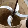Accesorios Base de cortacésped Modificación de picadora de verduras Taladro eléctrico Picadora de hierba gruesa para pollo y pato Soporte para herramientas de taladro eléctrico Eje de cuchilla Otro