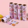 Notas Adhesivas Escribibles, Pegatinas en Rollo Autoadhesivas, Pegatinas Aleatorias, Pegatinas de Conveniencia de Dibujos Animados Lindos para Estudiantes, Pegatinas para Manual