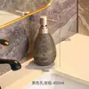Garrafa de Sabonete Líquido para Banheiro Criativa Retrô Garrafa Recarregável Garrafa com Bomba para Loção Estilo Japonês Cerâmica para Banheiro Garrafa de Sabonete Líquido para Mãos
