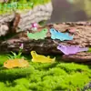 Nuevo producto transfronterizo: Miniatura de lagarto realista que brilla en la oscuridad para terrarios, jardinería y decoración DIY; accesorios colgantes y pequeños adornos de escritorio