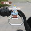 Gancho frontal para artefactos, instalación gratuita, universal, para vehículos eléctricos, gancho de alta capacidad de carga, bonito candado para casco para colgar verduras