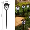 Luz Solar de Estaca para Exteriores, Lámpara Impermeable IP44 para Jardín y Césped, Sensor Automático Crepúsculo al Amanecer, Luz Cálida 3500K, Luz Blanca 9000K, Luz de Color RGB para Decoración de Patio