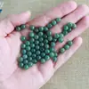Jadeíta laokeng de Mianmar gelo glutinoso óleo verde contas soltas atacado pulseiras tecidas à mão masculinas e femininas com contas