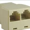 Cabo de Rede Ethernet RJ45 Cat5 6 Porta Adaptador Conector Divisor de Soquete 1 para 2 PC