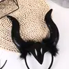 Nueva Diadema de Halloween Fiesta Fiesta Sombrero de Bruja Decoración Accesorios Personalizado Telaraña Sombrero de Bruja Diadema Accesorios para el Cabello