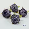 Elsa Rosa Flor Rosa Artificial Cabeça de Rosa Flor Falsa Rosa com Bordas Queimadas Arranjo de Flores para Casamento Arranjo de Flores de Mesa Arranjo de Flores