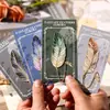 Marcapáginas de Metal con Pluma Retro Exquisito Alta Apariencia Papelería para Estudiantes de Primaria y Secundaria Clip para Páginas de Lectura Regalo Papelería de Aula