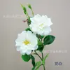 2 Tallos de Rosas Artificiales, Rosa Individual, Rosa Falsa, Entrada del Salón de Bodas, Mesa de Comedor, Mesa de Café Adorno Floral Decorativo