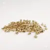 Tornillos para Cinturón M4, Tornillos Curvos para Cinturón, Remaches Amarillos, Accesorios para Reparación de Cinturones DIY, Sujetadores