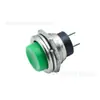 Interruptor de botão de pressão R13-507 interruptor de botão de pressão de metal diâmetro de abertura 16mm botão redondo PBS1-16