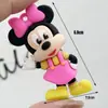 Llavero de Mickey y Minnie de Dibujos Animados Figura 3D Caja Sorpresa Colgante Pequeño Daisy Mickey Minnie Llavero Colgante Pequeño