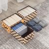 Caja de Almacenamiento de Ropa Armario de Dormitorio Almacenamiento Caja de Clasificación de Pantalones Hogar Plegable Almacenamiento de Ropa en Capas al por Mayor