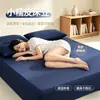 Funda de Cama Ajustable de Terciopelo con Piel de Arroz Glutinoso Juego de Tres Piezas Cubierta Protectora a Prueba de Manchas y Polvo para Colchón Cubierta de Colchoneta Marrón Venta al por Mayor Dropshipping Transfronterizo