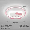 Lámpara de Techo Creativa de Dibujos Animados Gato Kt Simple Ins para Habitación de Niñas Princesa Dormitorio 2023