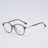 Óculos Lisos de Novo Estilo do Fabricante, Anti Luz Azul, Proteção para os Olhos, Armações de Tr90 com Detalhes em Couro Personalizados para Mulheres, Moda Masculina Tendência Atacado