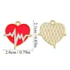 Varios Colgantes de la Serie Médica con Goteo de Aceite, Gorros de Doctor y Enfermera, Termómetros, Colgantes de Estetoscopio, Accesorios para Joyería DIY