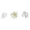 Anillos abiertos y cerrados de plata de ley s925, accesorios para joyería DIY hechos a mano, anillos de conexión para pulseras y collares, al por mayor 18k