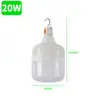 Mercado nocturno LED bombilla doméstica recargable brillante de bajo consumo luz de emergencia luz para puesto de mercado nocturno inalámbrico para exteriores