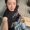 Em Estoque Primavera 2026 Novo Jeans Casual Retro Coreano Simples Vintage de Cor Clara Cintura Alta Emagrecedor Perna Reta para Mulheres