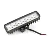 Luz de Trabalho LED para Carro 18W Mais Vendida da Amazon Luz Auxiliar de Engenharia Luz Diurna Modificada para Veículo Off-Road Linha Única