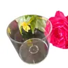 Xiangyutong LED Plástico Porta-Vela Vazio Copo Pequeno Porta-Vela Plástico Copo Pequeno Vazio Plástico Acrílico Concha Plástica Copo de Cera