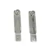 Accesorios de herrajes para ventanas abatibles de aleación de aluminio de puente roto 35 alambre superior simple acero inoxidable 201 punto de bloqueo antirrobo barra de bloqueo juego de cuatro piezas
