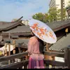 Paraguas de Papel Aceitado Antiguo Impermeable y a Prueba de Sol, Estilo Chino Cheongsam Fotografía Fotografía Pasarela Tela de Seda Artesanía Paraguas Paraguas de Fotografía
