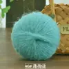 Suéter cachecol casaco de lã mohair tricotado à mão bola de lã suéter de bebê xale lã fina