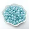 Acessórios para Joias DIY Contas Soltas 3-20mm Branco Bege ABS Pérola de Imitação Furo Reto Contas Redondas de Pérola
