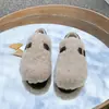 Zapatos de Algodón Felpa Estilo Coreano con Plataforma Interna para Aumentar Altura Mujeres 2026 Invierno Con Forro de Terciopelo Slip-on Modernos de Doble Uso con Talón Cubierto Zapatos de Algodón Mocasines