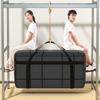 Bolsa de almacenamiento de ropa y edredones de gran capacidad, hecha de material compuesto engrosado, impermeable, grande, portátil y resistente al desgaste.